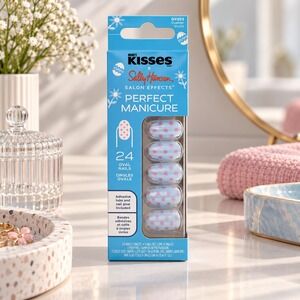 Sally Hansen x Hershey's Kisses Sweeter World Oval Press-On Nails 24ct New